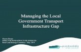 Managing the Local Government Transport Infrastructure Gap · Managing the Local Government Transport Infrastructure Gap Eurobodalla • Transport assets –key issues • Return