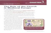 The Role of the Church in Medieval Europecurriculum.austinisd.org/schoolnetDocs/social...belonged to a single church, which became known as the Roman Catholic Church. After the collapse