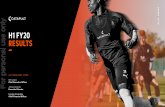 H1 FY20 RESULTS - ASX...2020/02/26  · H1 FY20 RESULTS CATAPULTSPORTS.COM 12 PRO SEGMENT: CONTINUED STRONG REVENUE GROWTH → Revenue growth H1 FY19 to H1 FY20 19% driven by strategic