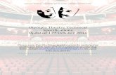 Olympia Theatre Technical Specifications Updated 17 th October … Theatre Tech Specs Oct 2016... · 2016-10-17 · Olympia Theatre Technical Specifications Updated 17 th October