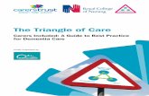 The Triangle of Care - NHS England · 2017-11-22 · The Triangle of Care Carers Included: A Guide to Best Practice for Dementia Care Acknowledgements The creation of the Triangle