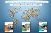 Blood Transfusion Safety Essential Health …Essential Health Technologies Blood Transfusion Safety The Third Global Patient Safety Challenge: Medication Without Harm Webinar on Medication