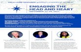 ENGAGING THE HEAD AND HEART...Raleigh through entrepreneurial innovation, civic presence and support for students and surrounding communities. ENGAGING THE HEAD AND HEART SEPTEMBER