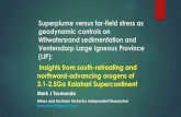 Superplume versus far-field stress as geodynamic controls on … · 2019-12-02 · Superplume versus far-field stress as geodynamic controls on Witwatersrand sedimentation and Ventersdorp