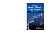 NOTES ON MIASMS, HEREDITY AND NOSODESnosodal symptoms, the hereditary energy rubrics in the repertory which contain Carcinosinum, Medorrhinum, Syphilinum and Tuberculinum and prescribed