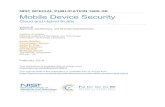 NIST SPECIAL PUBLICATION 1800-4B Mobile Device Security · 2019-02-21 · NIST SP 1800-4B: Mobile Device Security i e / 0-4. DISCLAIMER Certain commercial entities, equipment, products,