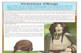 t2-h-4823-victorious-vikings-comprehension-activity- ver 5...Vikings first arrived in Britain around AD 787 and in AD 793 they raided the monastery (church) at Lindisfarne in Northumbria