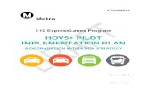 HOV5+ PILOT IMPLEMENTATION PLAN - Metrolibraryarchives.metro.net/.../2019-0658...Pilot_Implementation_Plan.pdf · Pilot Implementation Plan ... Potential Mobility Effects from Implementing