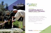 2016 COMMUNITY REFLECTIONS - CRS Rice Bowl · 2016 CRS Rice Bowl Community Reflections 5 OPENING PRAYER God of all creation, we thank you for flowing water, for its quenching, cleansing