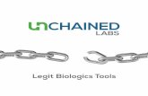 Legit Biologics Tools - Unchained Labs...Take stability head-on Cracking stability using a pile of one-trick, protein-hungry tools is a ton of work. Uncle combines 3 different measurement