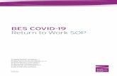 BES COVID-19 Return to Work SOP€¦ · On 28 May 2020, the OCDO announced that dental services could resume from 8 June. However, we are conscious that national social distancing