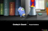 Codey's Quest Answer Key · Goblin Quest . Title: Codey's Quest Answer Key Created Date: 10/26/2015 10:09:02 PM ...