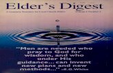 Elder's Digest - cdn.ministerialassociation.org · Elder's Digest A Quarterly Resource for Local Church Elders Volume 4 Number 2 pray to God Tor wisdom, and who ... (301) 680-6502,