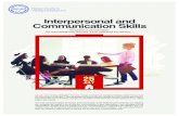 Interpersonal and Communication Skills - PSTDpstd.com.pk/.../Interpersonal-Communication-Skills.pdf · Introduction to interpersonal skills Individuals will understand what interpersonal