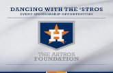 THE ASTROS FOUNDATION - MLB.commlb.mlb.com/hou/downloads/y2013/dancing_sponsor_deck.pdfA non-profit, the Astros Foundation is supported by the team’s owners, sponsors and funds raised