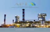 EXPERTS IN HIGH PERFORMANCE TECHNOLOGIES · More than 140 sampling systems installed SOFTWARE APT is an expert in designing, manufacturing and operating with gas or liquid analyzers
