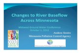 Andrew Streitz Minnesota Pollution Control Agency · Introduction yDescribe baseflowstudy. yShare results of analytic review of flow data. yReview complicating issues. yProvide update