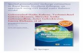 Author's personal copymit.edu.et/agshare/docs/2018_Gebrerufael et al_sustainable water... · Understanding the spatial variability of groundwater recharge in response to distributed
