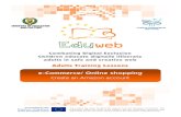 Create an Amazon account - EduWeb projecteduweb-project.eu/images/GREEK/AMAZON1.pdf · Version 0.1 January 2018 Attribution-NonCommercial-ShareAlike CC BY-NC-SA The EduWeb project