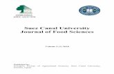 Suez Canal University Journal of Food Sciences · diameter in season 2015. The highest grain yield was obtained with M3 in both seasons while, T2 reached flowering stage earlier than