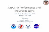 MEOSAR Performance and Ground Systems … 2019_files/SAR Training...Lake George 11 A PLB was used for a series of tests on and around Lake George in upstate New York (7943 km from