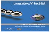 WEDNESDAY 30 - Innovation Africa 2020innovation-africa.com/2015/wp-content/uploads/2015/09/IA... · 2015-09-26 · WEDNESDAY 30TH SEPTEMBER 09:00 – 11:00 Ofﬁcial Government Breakfast