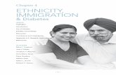 Chapter 4 EThNiCiTy, immigraTiON - Peel Region€¦ · that are more so.6,17 Migration may influence the risk of diabetes through nutrition transition (i.e., ... age- and sex-standardized