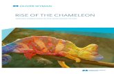 RISE OF THE CHAMELEON - Oliver Wyman · Insurance Banking Telecom Healthcare CUSTOMER SATISFACTION INDEX NO IMPROVEMENT IN CUSTOMER SATISFACTION 120 110 100 130 140 90 Finance, Insurance,