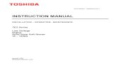 TE2 User Manual C - Toshiba · Basic Installation and Operation Guide TE2 Series Digital Solid State Soft Starters 18 – 1250A. Equipment Warning Labels . DO NOT attempt to install,