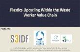 Plastics Upcycling Within the Waste Worker Value Chain€¦ · Plastics Upcycling Within the Waste Worker Value Chain Partners : S3IDF-US-Cambridge, MA USA – a public charity under