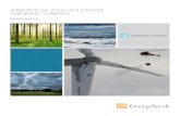 AIRBORNE DE-ICING SOLUTIONS FOR WIND TURBINES...considerable production losses in some wind farms. Several solutions for de -icing of the turbines exist, which are installed on the