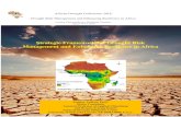 Strategic Framework for Drought Risk Management and ...€¦ · Drought Risk Management and Enhancing Resilience in Africa Country Club and Resort, Windhoek, Namibia August 15-19,