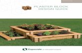 PLANTER BLOCK DESIGN GUIDE - Expocrete · 2017-05-17 · PLANTER BLOCK DESIGN GUIDE . PLANTER BLOCK EXPO-GARDENWALLS-PLANTERBLOCK-17 Build a customized planter box or raised garden