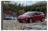 2019 Ford Escape Brochure - Dealer.com US€¦ · Escape SE and SEL can tow up to 2,000 lbs.1 Escape Titanium up to 3,500 lbs.1 With power and capability, you can tow ATVs, dirt bikes,