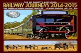 The IrT SocIeTy’S BeST-loved railway journeys 2014 -2015 · The IRT Society’s Best-Loved Railway Journeys® 2014-2015 is a special edition of The International Railway Traveler®,