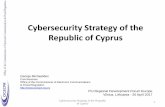 Cybersecurity Strategy of the Republic of Cyprus€¦ · (source Gartner 2016) Cybersecurity Strategy of the Republic of Cyprus. European Cybersecurity Strategy 4 Cybercrime Network