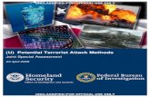 Homeland Security of Investigation · aircraft by hijacking using concealed weapons, but it also is possible that a commercially or privately employed pilot with terrorist connections