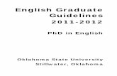 English Graduate Guidelines · 2019-01-04 · 2010-2011 English Graduate Guidelines v Graduate Faculty Graduate Program Personnel Graduate Director Elizabeth Grubgeld 744-6222 308A