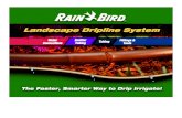WHYThe Landscape Dripline System is better - Rain Bird€¦ · • Multi-function kit ensures proper operation of your drip irrigation system • Includes backflow preventer, 25 psi