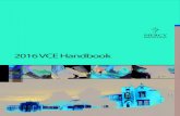2016 VCE Handbook - Mercy Regional College2016 VCE Handbook. Religious Education Mercy Regional College is a Catholic Secondary College committed to following Gospel Values. Enriched