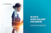 THE STATE OF ARTIFICIAL INTELLIGENCE IN B2B MARKETING...B2B marketers are increasingly conﬁdent in their marketing strategies and technologies to help them achieve objectives. Revenue
