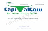 EQUITY MARKET WEEKLY EQUITY REPORT - Capital ......EQUITY MARKET WEEKLY EQUITY REPORT 11th NOVEMBER 2019 TO 15th NOVEMBER 2019 Email – info@capitalcow.com Contact us : 9179393000
