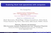 Exploring black hole spacetimes with computersluthier/gourgoulhon/fr/... · Astrophysical motivation: we are about to see black holes! Outline 1 Astrophysical motivation: we are about