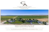 Clark & Associates Land Brokers, LLC...The historic Mills Home Ranch, located 15 miles west of Casper Wyoming, is a highly productive, low overhead grass ranch. The Mills Home Ranch