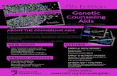 Genetic Counseling Aids... · Order Form 7th edition Genetic Counseling Aids 7th edition Counseling Aids - Complete book Shipping/Handling 3-ring binder inserts 7th edition Counseling