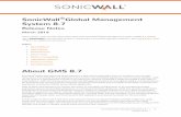 SonicWall Global Management System 8software.sonicwall.com/GMSViewPointWIN/... · SonicWall Global Management System 8.7 Release Notes 6 10To complete the registration, enter a Friendly
