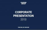 Campari Group Corporate Presentation€¦ · In the 1960s, Campari Group’s distribution power already reached over 80 countries. In the second half of the 1990s, the beverage industry