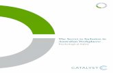 Psychological Safety - Catalyst · About Catalyst Founded in 1962, Catalyst is the leading nonprofit organisation expanding opportunities for women and business. With operations in