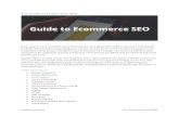 The Guide to Ecommerce SEO - WordPress.com...GeoffKenyon.com The Ecommerce SEO Guide The Guide to Ecommerce SEO If you want to run a successful ecommerce site, you can’t ignore SEO.