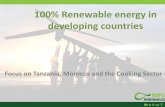 100% Renewable energy in developing countries · 2017-03-15 · Estimated Renewable Energy Share of Global Final Energy Consumption, 2014 Fossil fuels 78.3% Modern renewables 10.3%